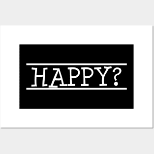 Are You Really Happy? Posters and Art